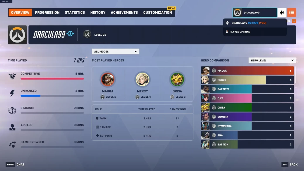 Overwatch 2 | S19 Ranked Account ◈ Gold 5 Support ◈ Gold 2 DPS ◈ Silver 3 Tank ◈ 20 Wins Done ◈ SMS Verified ◈ Full Access Original Mail◈ 24/7 Live Support - Image 2