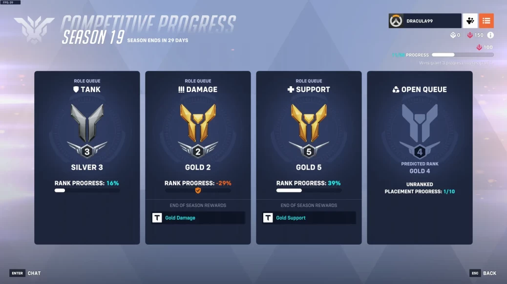 Overwatch 2 | S19 Ranked Account ◈ Gold 5 Support ◈ Gold 2 DPS ◈ Silver 3 Tank ◈ 20 Wins Done ◈ SMS Verified ◈ Full Access Original Mail◈ 24/7 Live Support