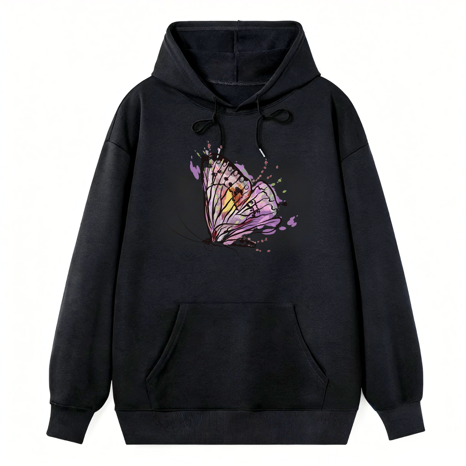 Butterfly Watercolor Classic Hoodie