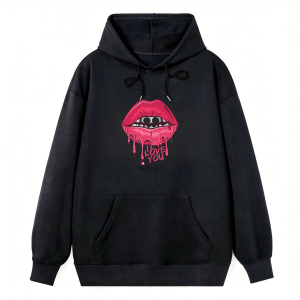 Dripping Lips Punk Classic Hoodie