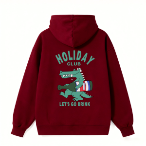 Crocodile Holiday Club Classic Hoodie