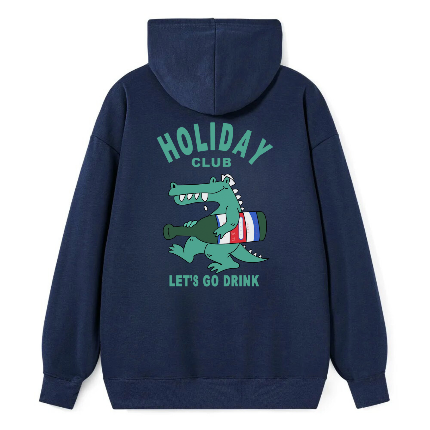 Crocodile Holiday Club Classic Hoodie - Image 3