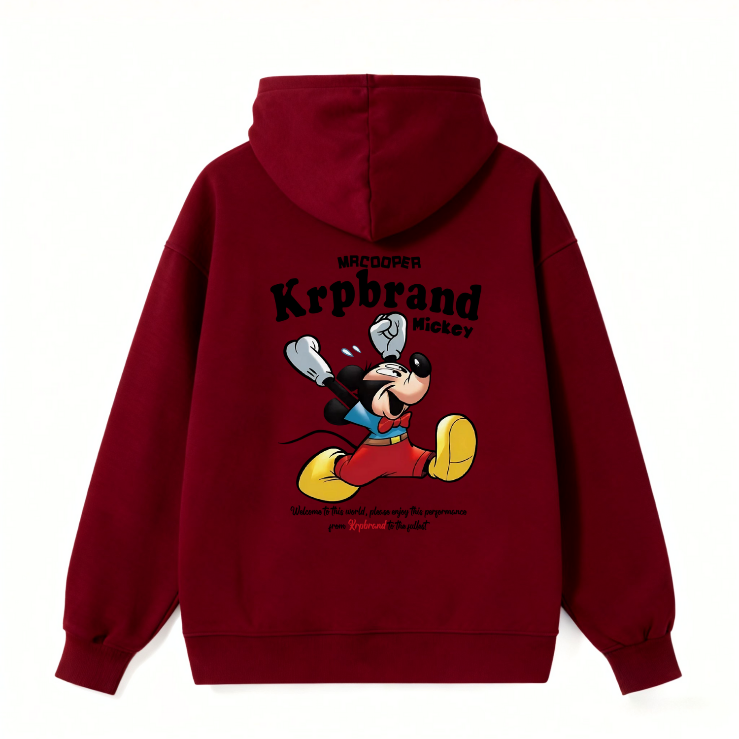 Mickey Cartoon Krpbrand Classic Hoodie