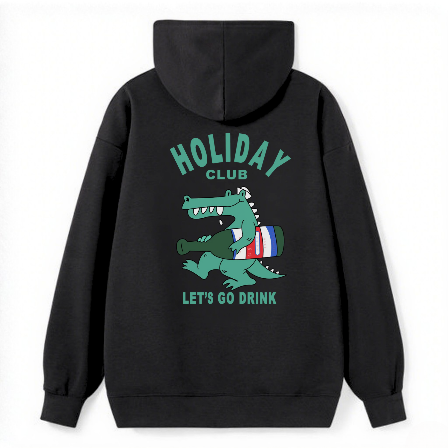 Crocodile Holiday Club Classic Hoodie - Image 4