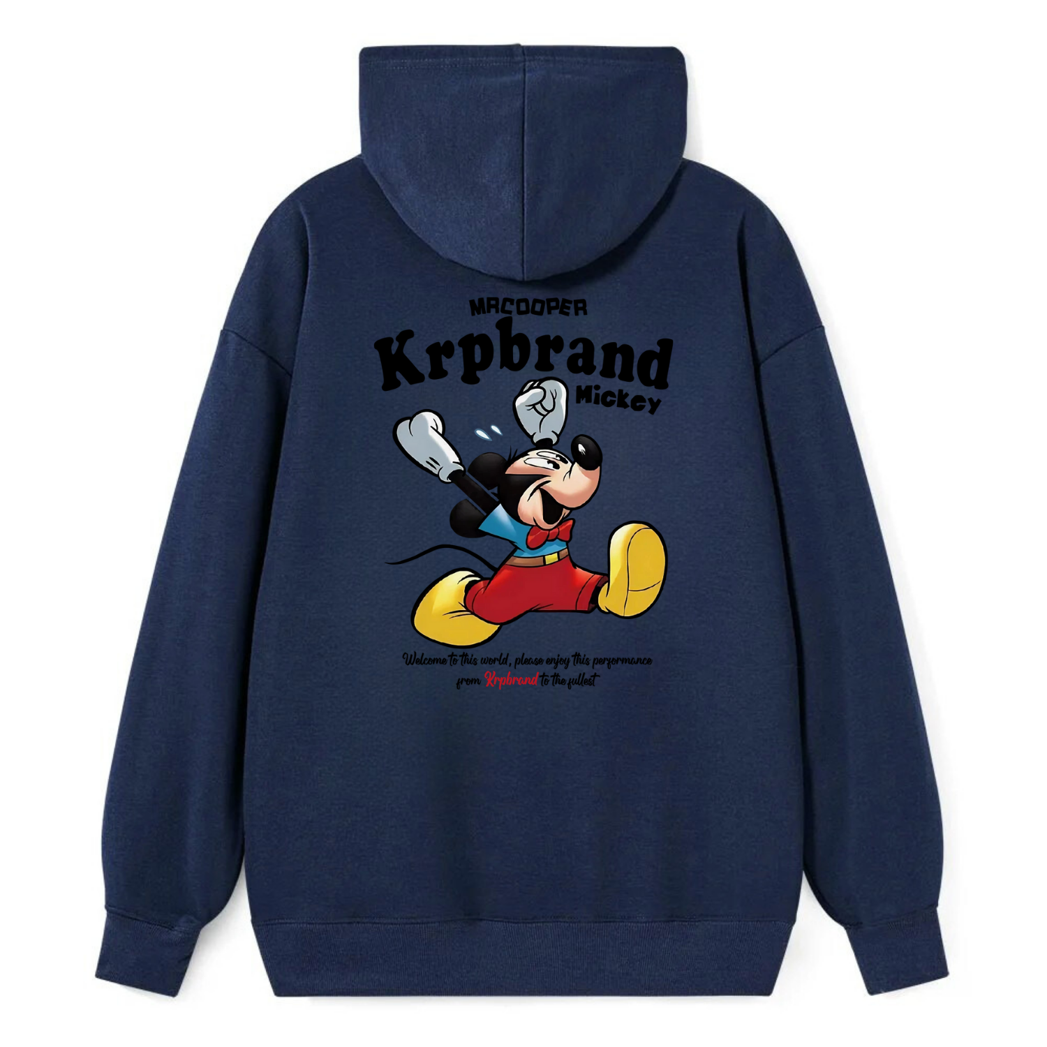 Mickey Cartoon Krpbrand Classic Hoodie - Image 3