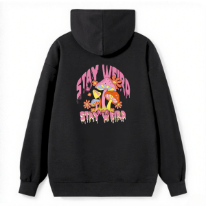 Stay Weird Mushroom Classic Hoodie