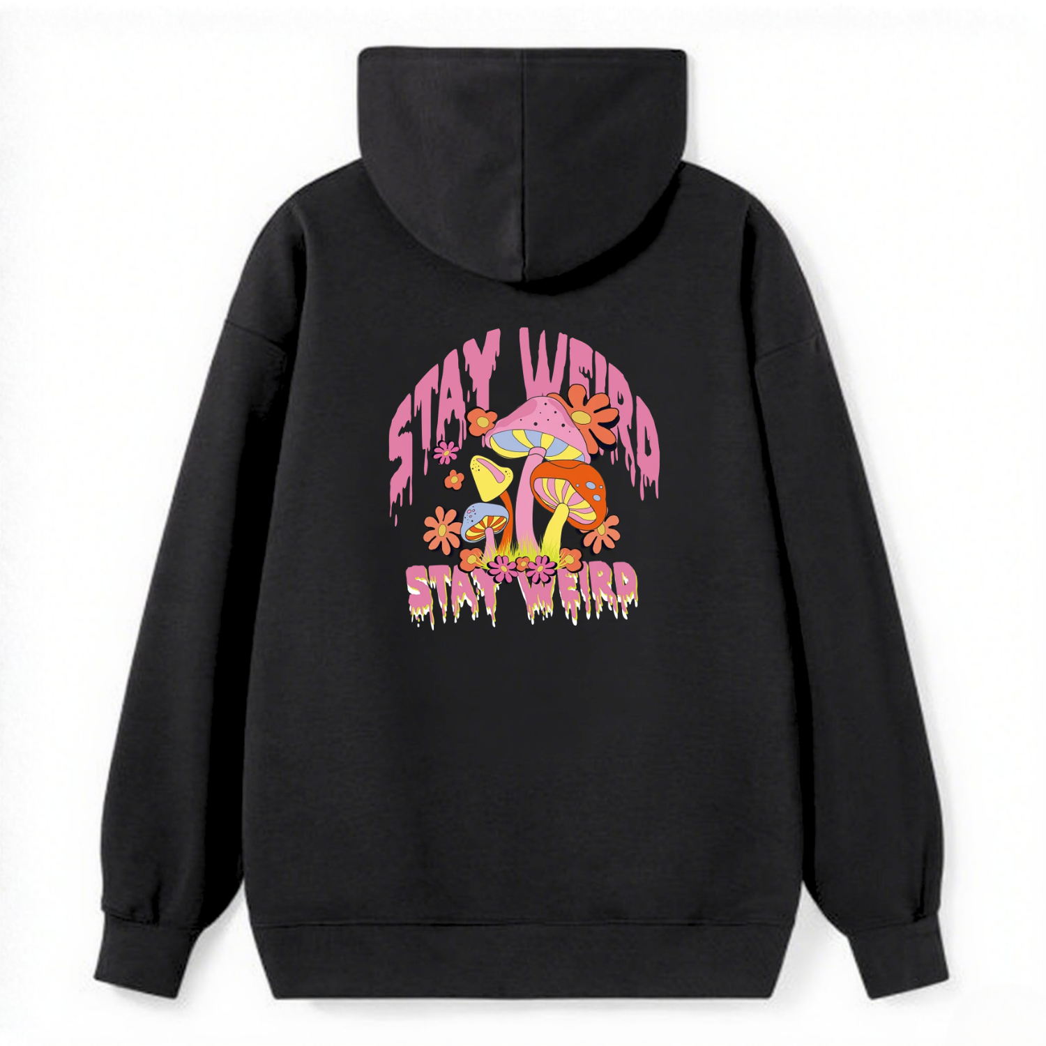 Stay Weird Mushroom Classic Hoodie