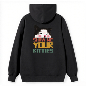 Kitten Graphic Classic Hoodie