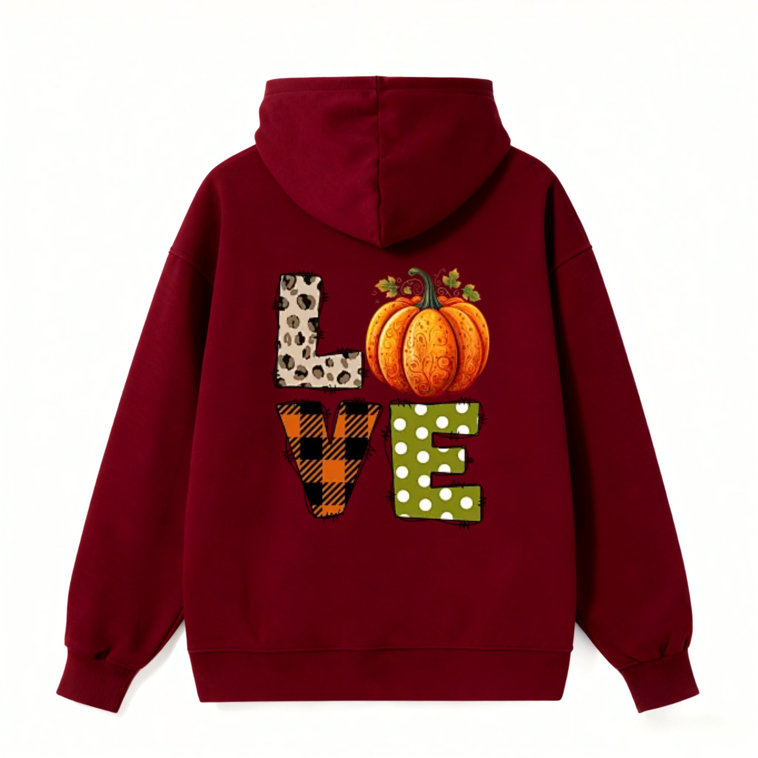 Pumpkin Love Thanksgiving Classic Hoodie - Image 4