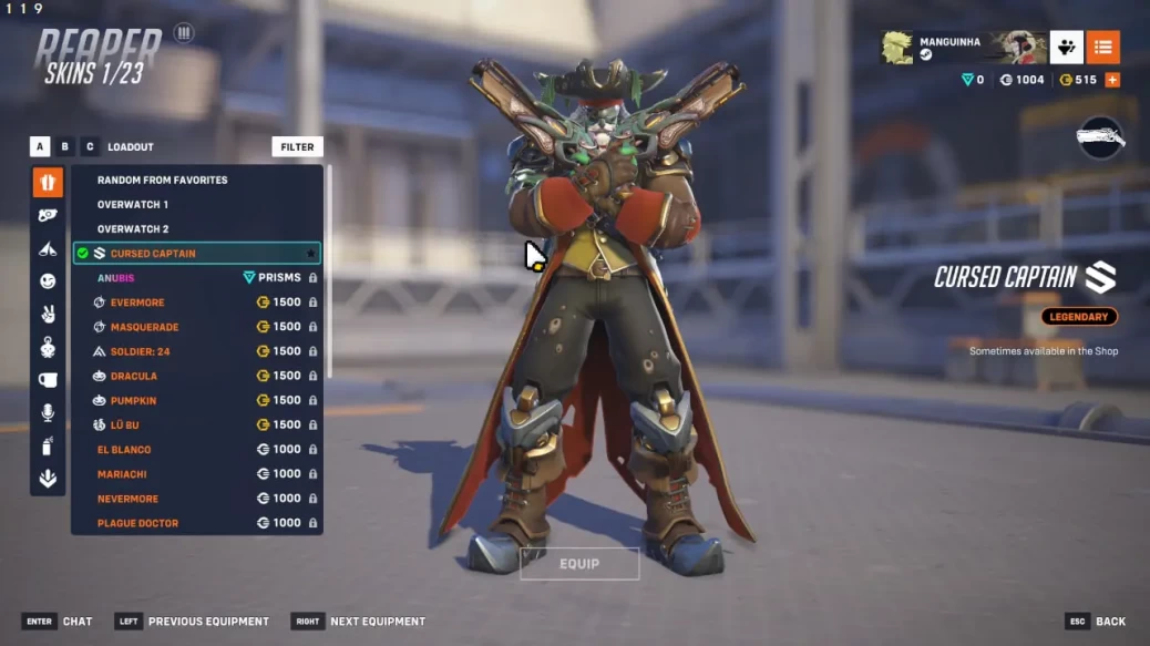 Overwatch 2 | JINKRAT 4 LEG SKINS / BLACKHARDT / DOOMEIST / Total 11 legendary skins / Mei / see the picture / Please Read Description - Image 5
