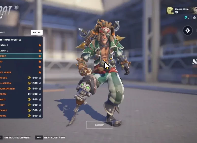 Overwatch 2 | JINKRAT 4 LEG SKINS / BLACKHARDT / DOOMEIST / Total 11 legendary skins / Mei / see the picture / Please Read Description