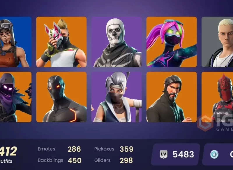 Fortnite | [ALL PLATFORMS]-412 Skin-The Reaper-Elite Agent-Leviathan Axe-Omega-Chun-Li-Mogul Master-Ryu-Renegade Raider-FULL ACCESS-